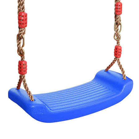 A garden swing for children with a rope - mix