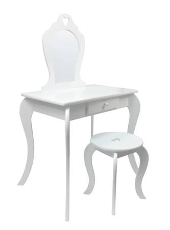 A little dressing table for a girl - white