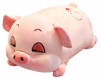 Plush pig mascot pillow 40cm - pink