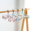 Dryer hanger for socks underwear 12 clips